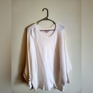 Philosophy 1x cream sweater